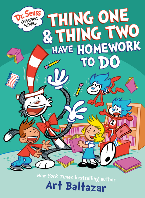 Thing One and Thing Two Have Homework to Do